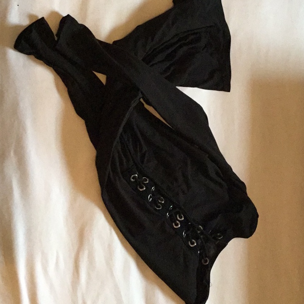 Black long sleeve dress